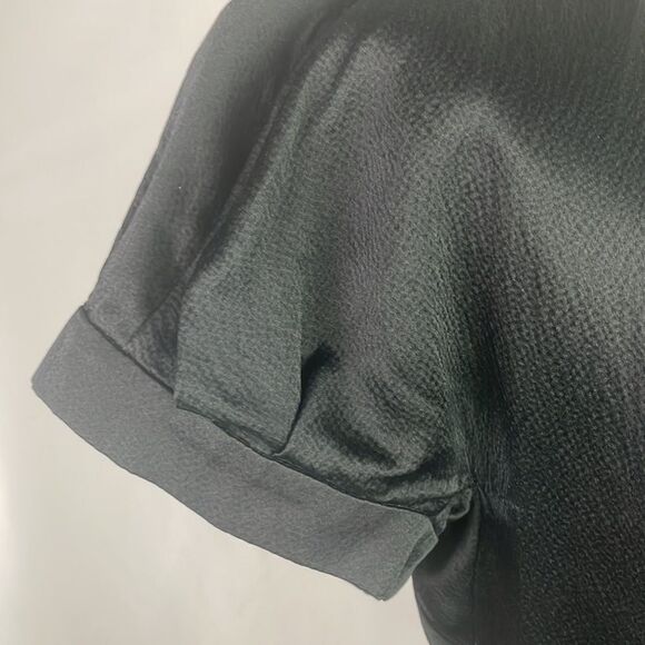 Marc Jacobs Black Silk Cap Sleeve Dress - Picture 5 of 8